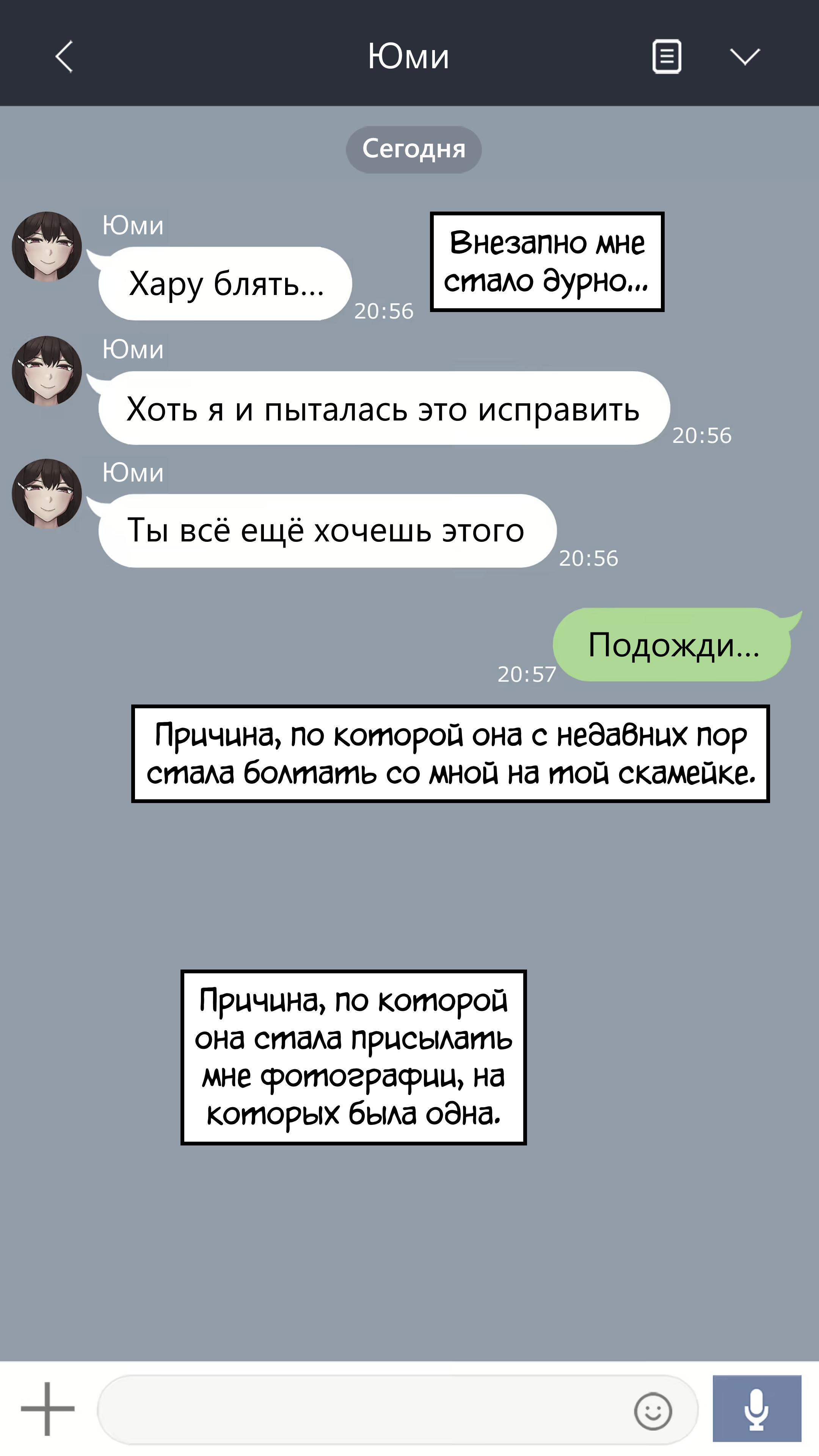 У неё не всё в порядке с головой - режиссёрская версия. Глава 20. Слайд 25